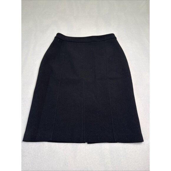 Halogen pencil skirt Size 2P Office/Night Out Black Great Shape - Picture 2 of 9